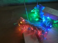 Lamps Led-String-Light Festoon Christmas-Decoration Outdoor Garland Holiday Party Waterproof