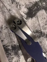 Pocket-Equipment-Tool Knife-Clip Spider-C81 Para Titanium-Alloy C10 2-Edc