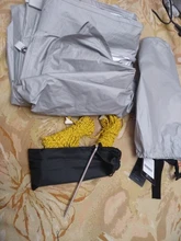 Sunshade Tent Awning Tarp Light-Weight Silicone-Coated Nylon Ultra-Light Aricxi 15d Portable