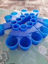 Tazas para beber agua, alimentador de aves, bebedero de palomas y loros, 10 Uds.