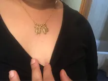 Nextvance-Colgante de acero inoxidable con nombre y fecha para niño y niña, collar con grabado de oro rosa familiar para regalo de recuerdo de cumpleaños