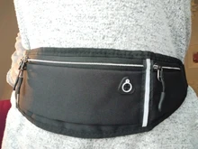 Riñonera deportiva para correr para hombre y mujer, bolsa de lona para teléfono, resistente al agua, para gimnasio y ciclismo, Unisex