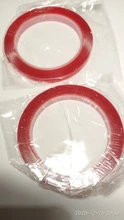 Sided-Adhesive-Tape Clear Acrylic Transparent Tapedouble Double-Sided-Length Strong 3M