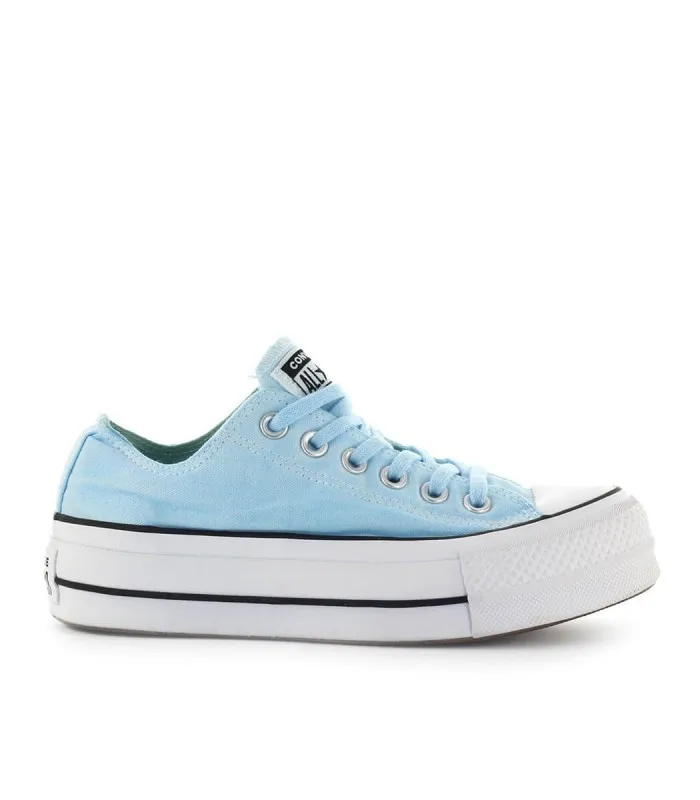 CONVERSE ALL STAR CHUCK TAYLOR OX светильник синие кроссовки на платформе