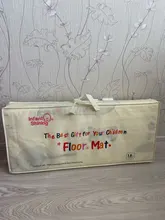 Estera de juego infantil brillante para bebés, 200cm x 180cm x 1cm, almohadilla plegable para gatear, XPE, para el hogar, exteriores, juego de rompecabezas impermeable