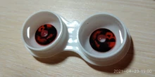 AMARA-lentes de contacto de colores para Halloween, 1 par, para ojos, maquillaje, fiesta, 1 año