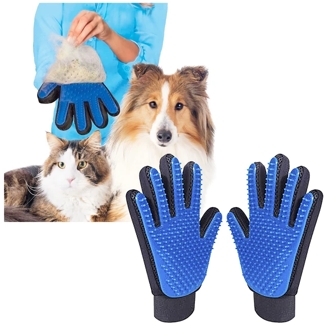 Guante quitapelos Mascotas - Quita pelos Mascota para Perros y Gatos -  Manopla Mascotas para masajes y Cepillo - AliExpress