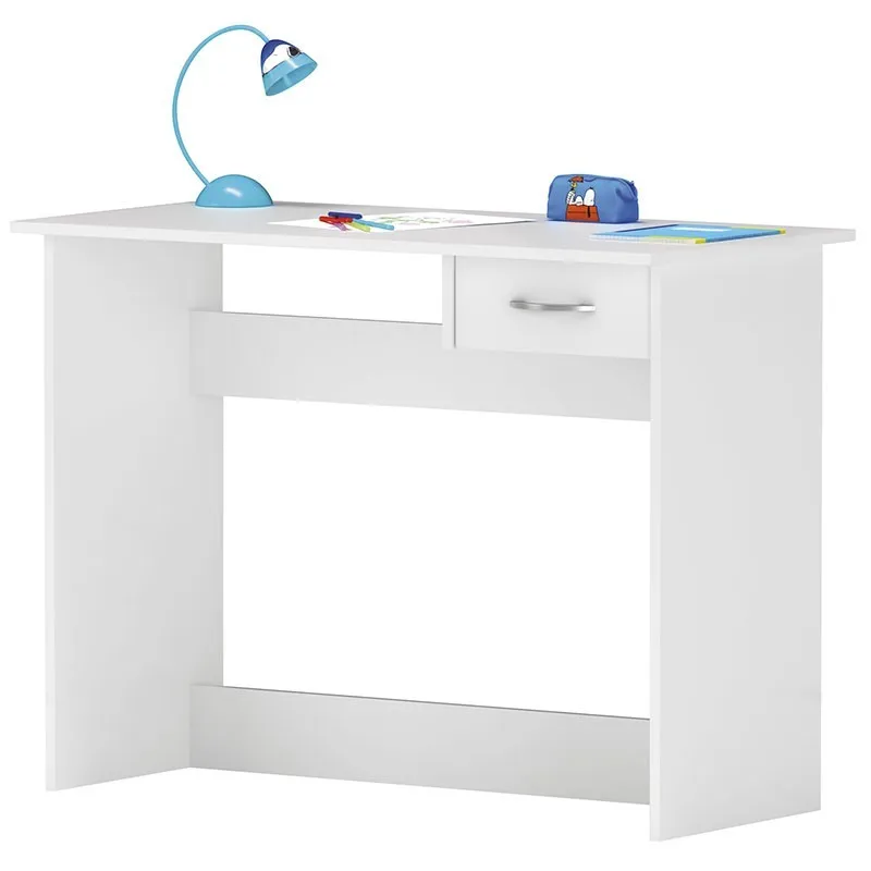 Tavolo da studio per giovani da scrivania 100 cm. Bianco. Per computer,  scuola materna.| | - AliExpress