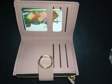 Nueva moda de la mujer billetera monedero mujer carteras para tarjeta de mujer pequeño cartera mujer broche Mini embrague 2021