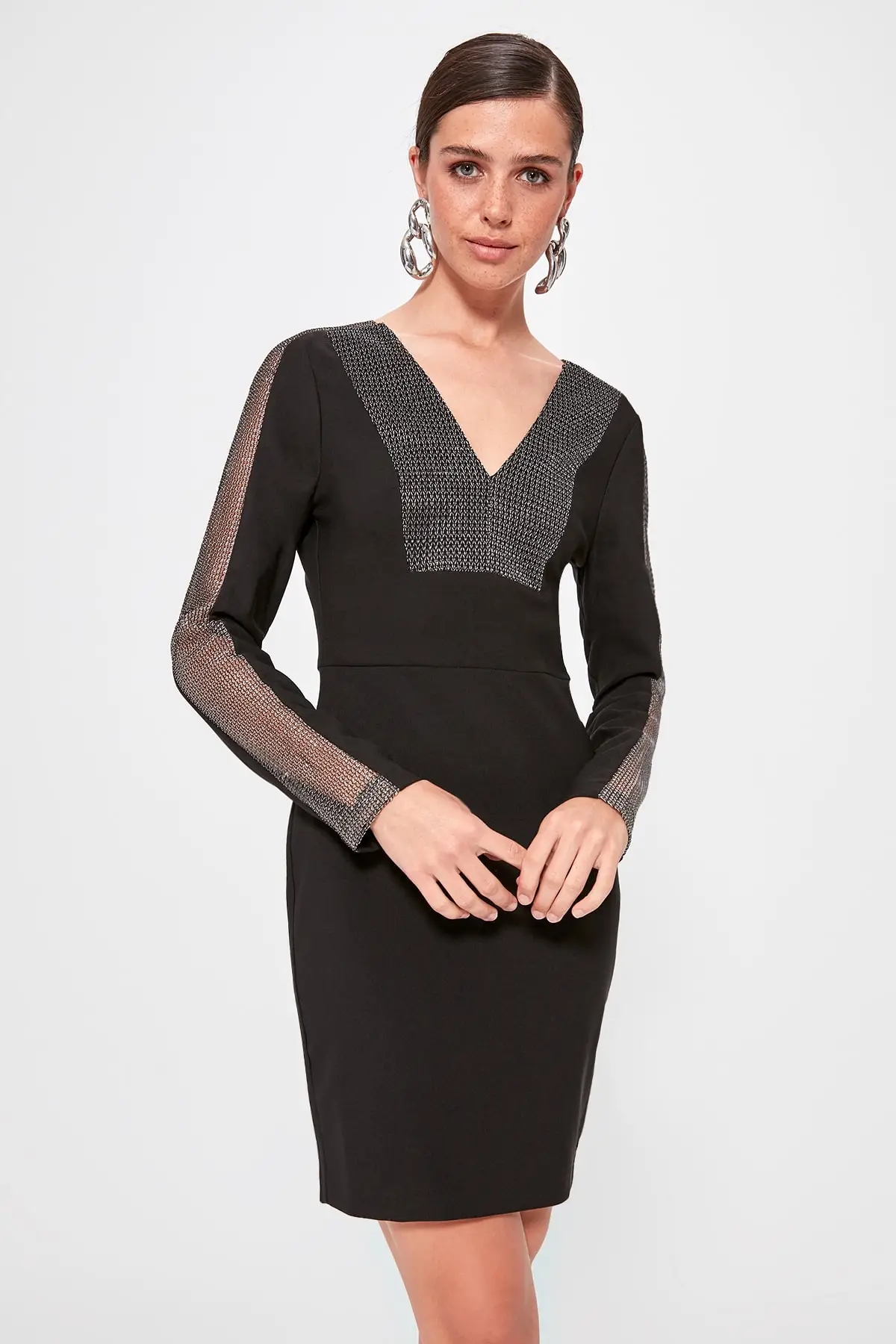 

Trendyol Sleeve Detail Dress TPRAW20EL1349