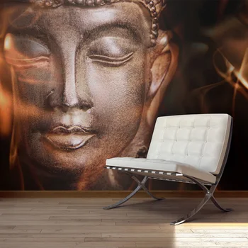 

Wall mural-Buddha. Fire of meditation. -400x309 cm