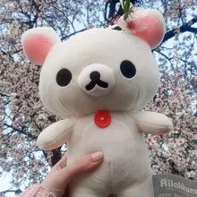 Stuffed-Toy Decoration Plush-Doll Couple Cute Teddy Girlfriend Brown Bear Kawaii Rilakkuma