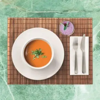 

Set 6 Bambu Jocca 1216Q tablecloths includes 4 tablecloths 45*30 Pae pots
