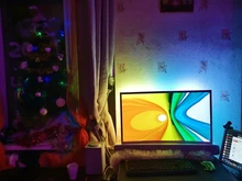 Backlight Computer Pc-Screen Ambient Ws2812b Led Desktop Full-Kit DIY Rgb Usb Easy 1M
