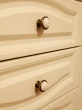Drawer Knobs Hardware Wardrobe Cabinet-Handles Ceramic NAIERDI Bronze European Furniture