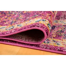 Je Veux Home Iran Винтажная Коллекция пузатый ковер Lilac-Yellow-Blue-60x90