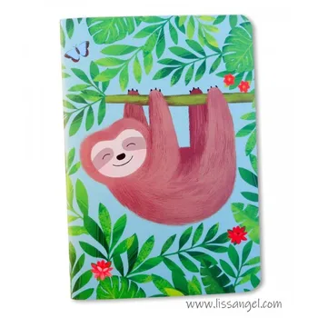 

Happy Sloth Notebook (A6)