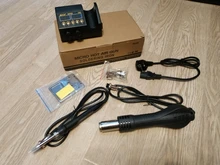 Welding-Rework-Station Display Hot-Air-Gun Repair-Solder-Iron Cell-Phone Digital 8898