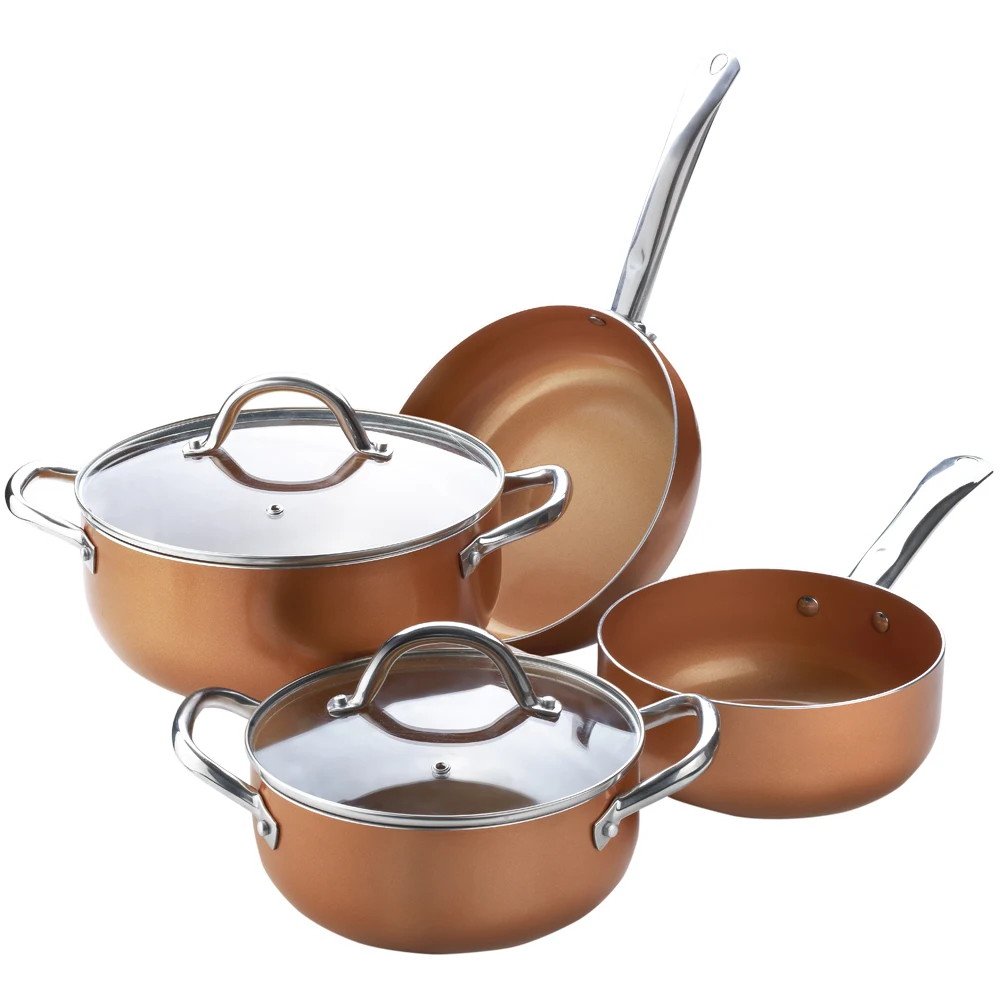 Профессиональная медная кухонная батарея с 6 элементами. Vital Copper от XSQUO Useful Tech | Дом