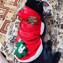 Christmas Dog Clothes Small Dogs Santa Costume for Pug Chihuahua Yorkshire Pet Cat Clothing