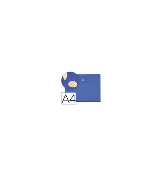 

Folder led DOSSIER A4 VELCRO closure Blue 12 PCs