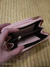 Moda novedosa pequeña bandolera las mujeres Mini de cuero mate de bandolera de hombro embrague Bolsas damas teléfono bolso de