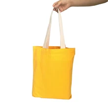 500 шт./лот, многоразовые хлопковые сумки, холщовые сумки с толстыми лентами для шитья, Органическая сумка для покупок, сумка для покупок