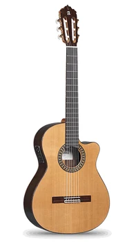 

6.858 5 p CW E2 classical guitar, with pickup, Alhambra
