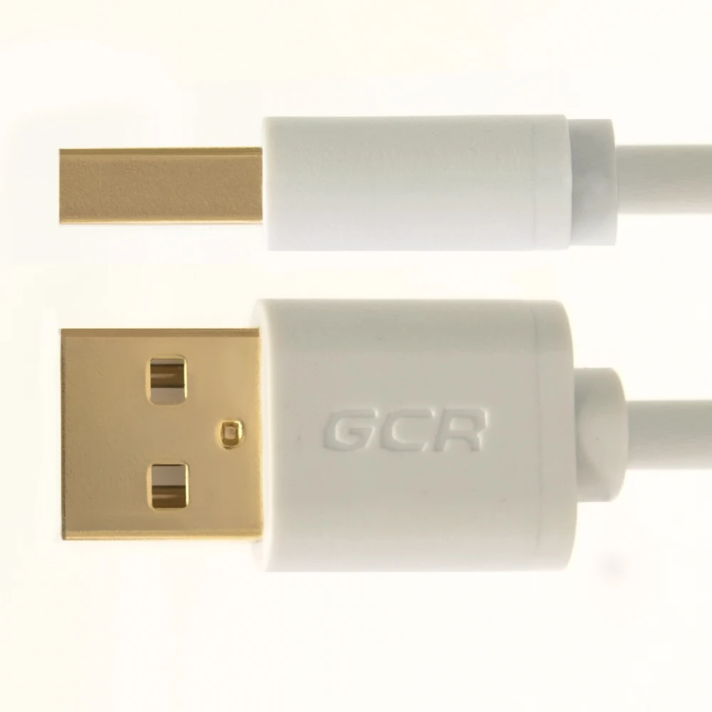 Greenconnect Кабель USB 2.0, AM/AM, белый, позолоченные контакты, 30/30 AWG, морозостойкий