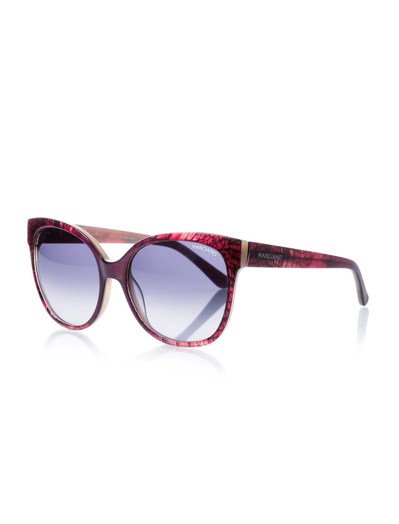 

Women's sunglasses gm 727 75b bone Burgundy organic 58-guess by marcaino