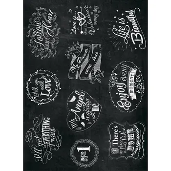 

Rice paper for Decoupage "" craft Premier "", A3, 25 g/m, "" inscriptions with chalk "" cp00225