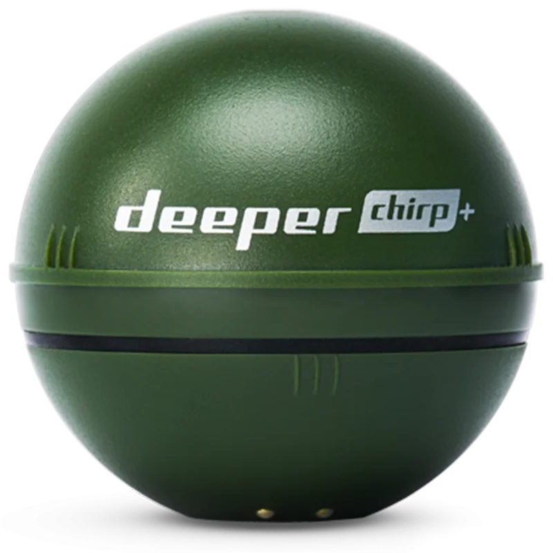 Беспроводной эхолот гидролокатор для рыбалки Deeper CHIRP+(лучший подарок на год - Цвет: Армейский зеленый