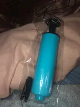 Pelotas Mini bomba de accesorios de globos inflador mano empuje de la bomba de aire de dos tipos de agujas fiesta portátil de aluminio bomba de balón