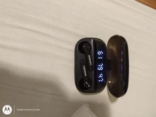 Bluetooth Earphone Charging-Box Led-Display Big-Battery Touch-Control Lenovo Qt81 TWS