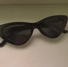Gafas De Sol con forma De ojo De gato para mujer, anteojos De Sol femeninos con diseño De ojo De gato, Triangular, pequeños, Retro, a la moda, con UV400