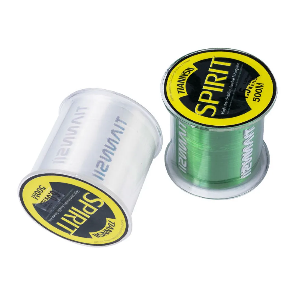 

Nylon Line Super Strong Sea Fishing Line 500M Spinning Line Durable Invisibility Japan Material Fishline for Carp Fishing Spool