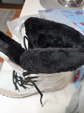 Moipheng-Botas de nieve de media caña para mujer, botines impermeables cómodos con cordones, calidad de abrigo, para invierno