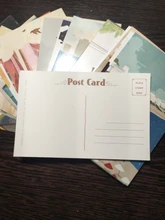 30 hojas de pinturas Happyness, Postales Retro Vintage, tarjetas de regalo de Navidad, póster de deseos