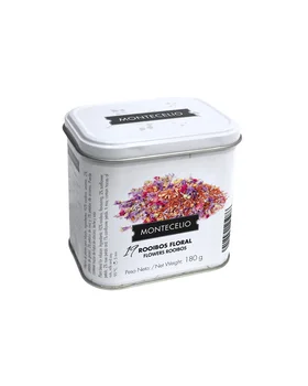 

MONTECELIO Infusion Floral Rooibos IN Bulk. Infusion Rooibos In Branch Flowers. Tin 180 Grams