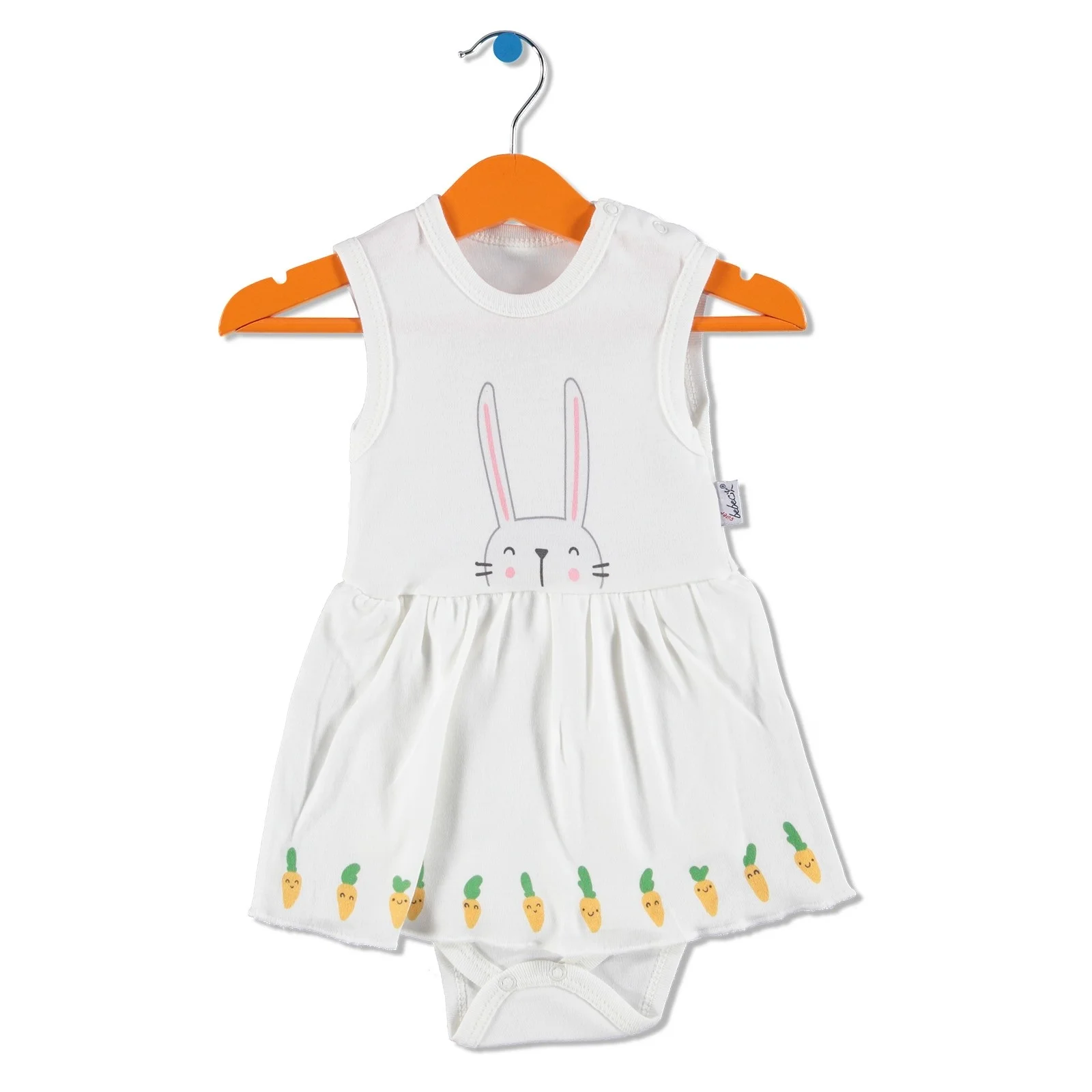 Ebebek Bebecix/платье с кроликом для маленьких девочек; боди