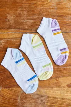 

Ola Women Multi Base Color 3'lü Knitting Socks ÇRP-00000017