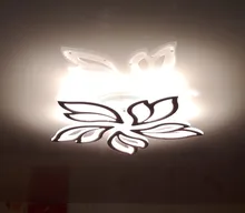 Modern LED Chandelier Light Bedroom Living-Room Ceiling Remote-Control-Function 