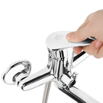 

Bathroom faucet with long spout ceramic дивертором, Hudson, Milardo, hudsblcm10