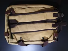 Travel Tote Duffel-Bags The-Shoulder-Strap MARKROYAL Canvas Hide Men