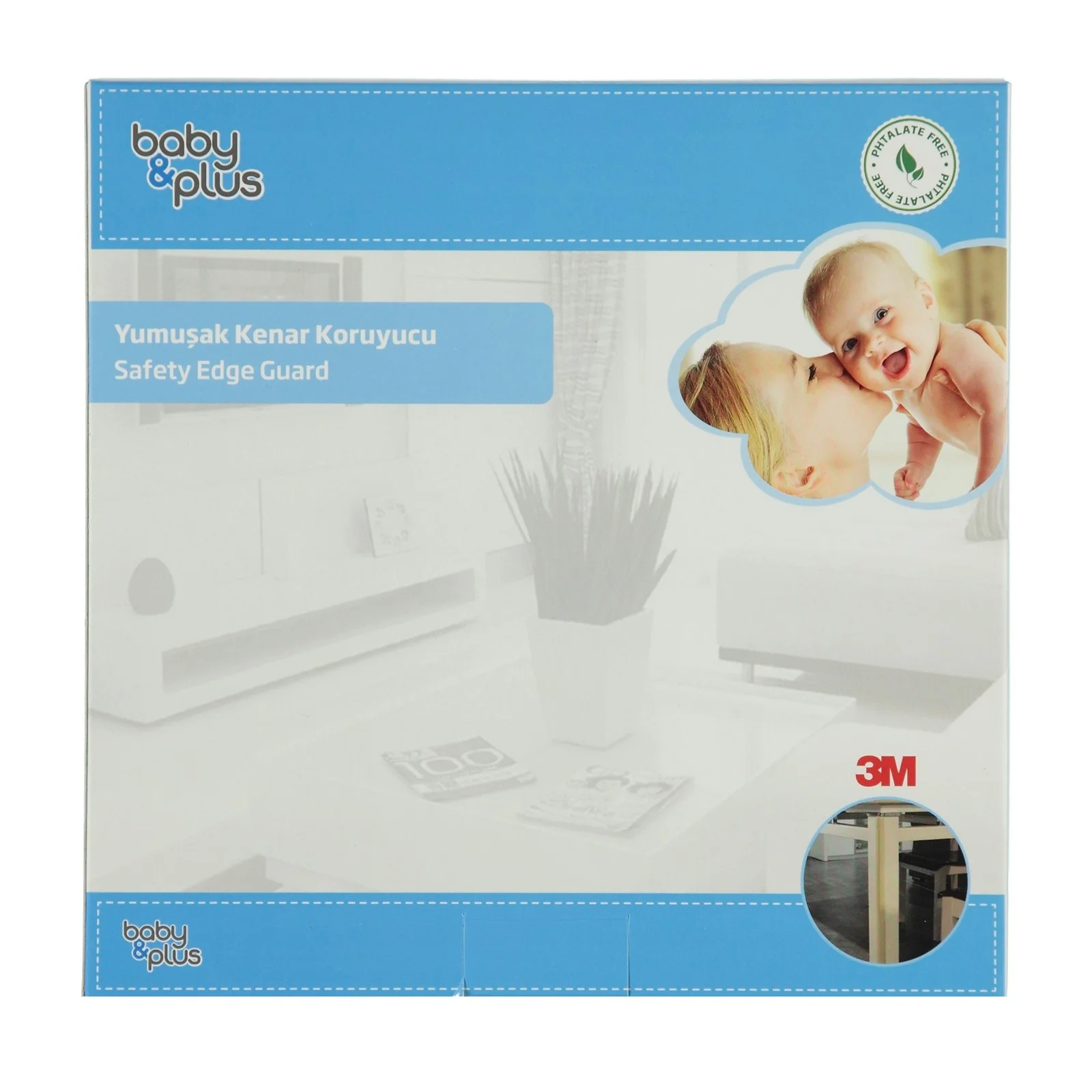 Ebebek baby& plus мягкая защита края 34x34x20 см