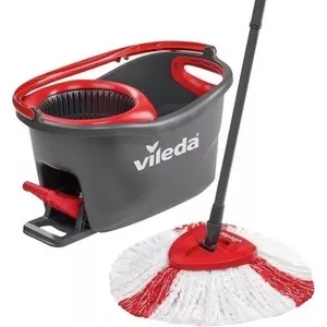 Set for cleaning VILEDA Turbo Smart Mop+ bucket with pedal wringer 10L