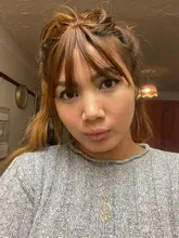 SHANGKE-flequillo de pelo sintético 3D para mujer, extensiones de cabello postizo con Clip, resistente al calor, accesorios para cabello falso, peluca