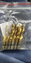 Tap M3 Tap-Drill Bits-Screw-Machine Hand-Tools Metric Hex Shank Titanium-Plated M6 Compound