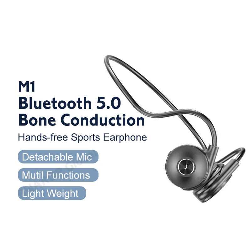 Наушники Bluetooth 5 0 с костной проводимостью водонепроницаемые беспроводные