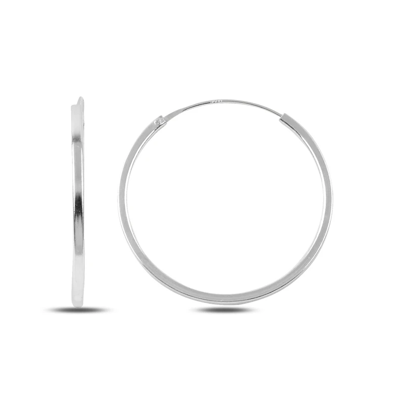 

Armagano 30mm Plain Ring Earrings